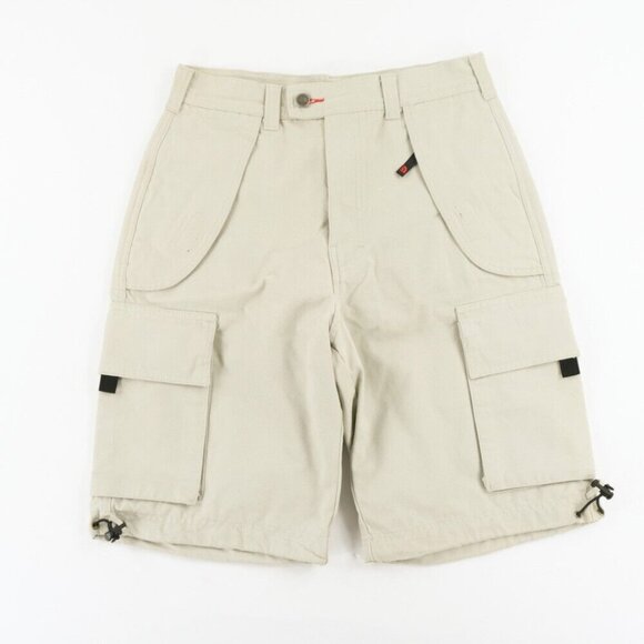 Vintage Y2k Tan The North Face Hiking Cargo Shorts Sz. 28 x 10 Outdoors 2000s - Picture 1 of 9
